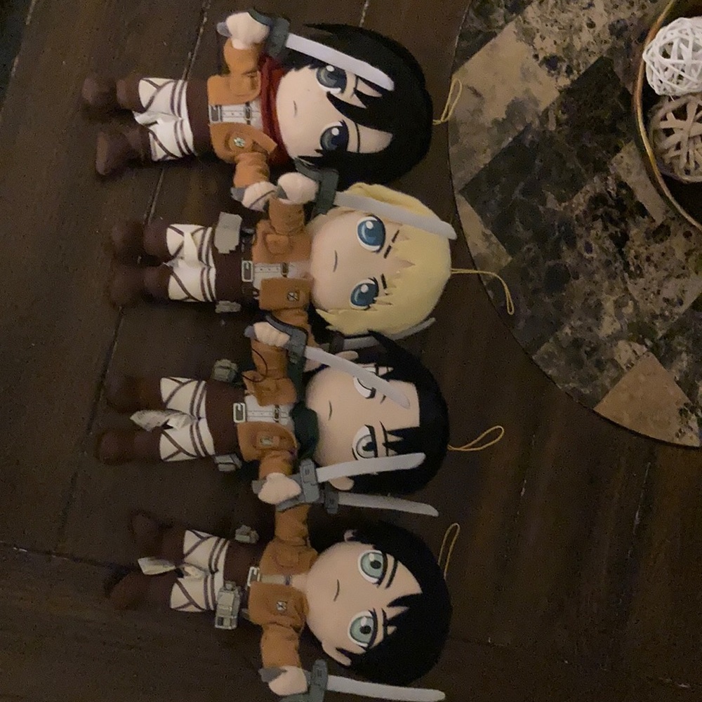 Attack on Titan Plush character toys